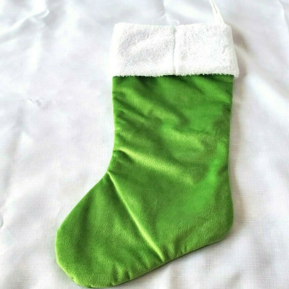 Santa, Being Good Is A Lot to Ask From A Kid Like Me! 17" Christmas Stocking NEW - Picture 4 of 4